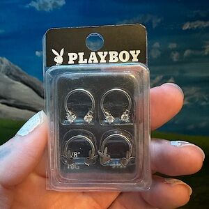 Authentic Playboy Septum Rings